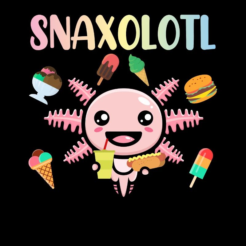 Sanxolotl Axolotl Isst Axolotl Migratory Fish