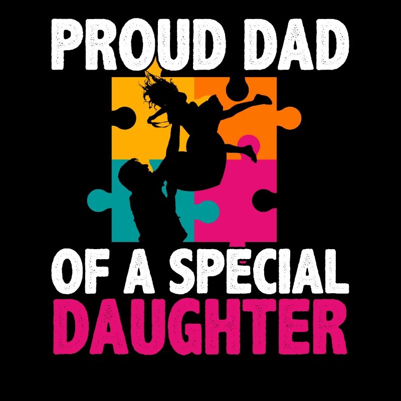 Stolzer Vater Einer Besonderen Tochter