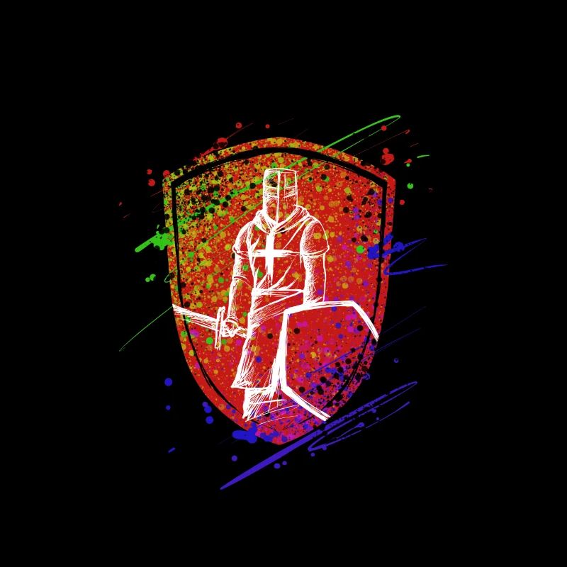Shield Knights Templar Warrior