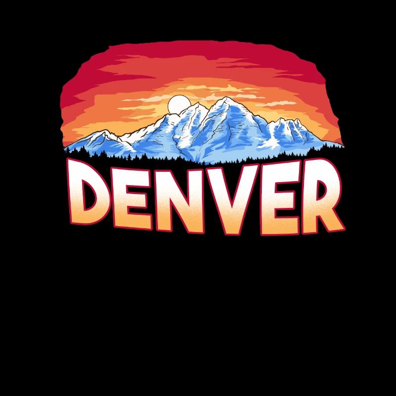 State - Rocky Mountain Sunset - Denver