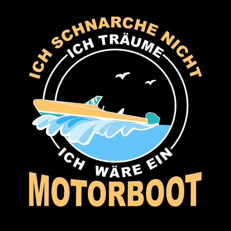 Motorboot Geschenk Boot Fahrer Bootfahren