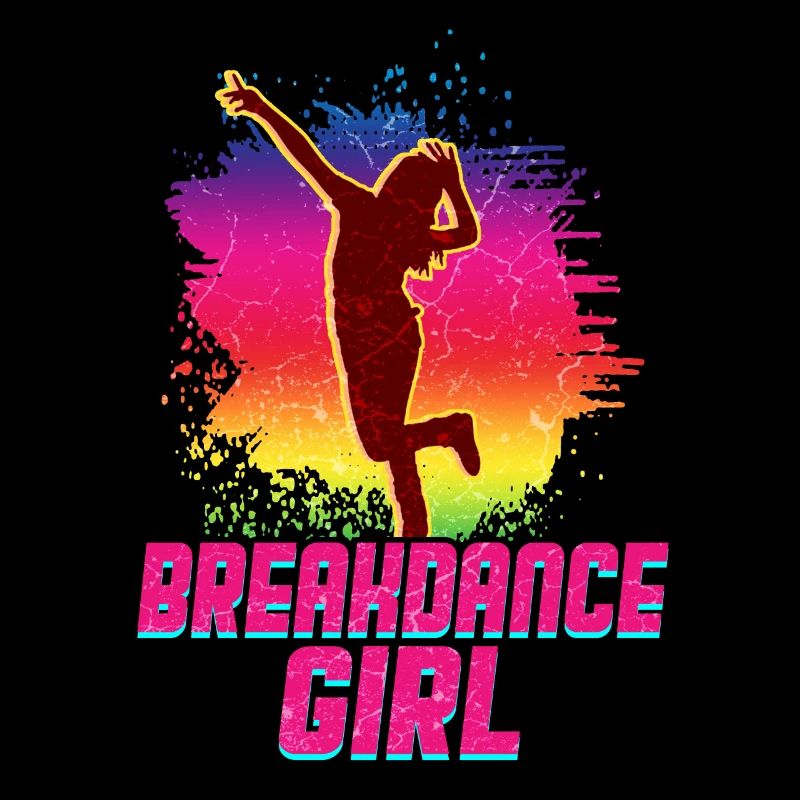 Breakdance Mädchen Tänzerin