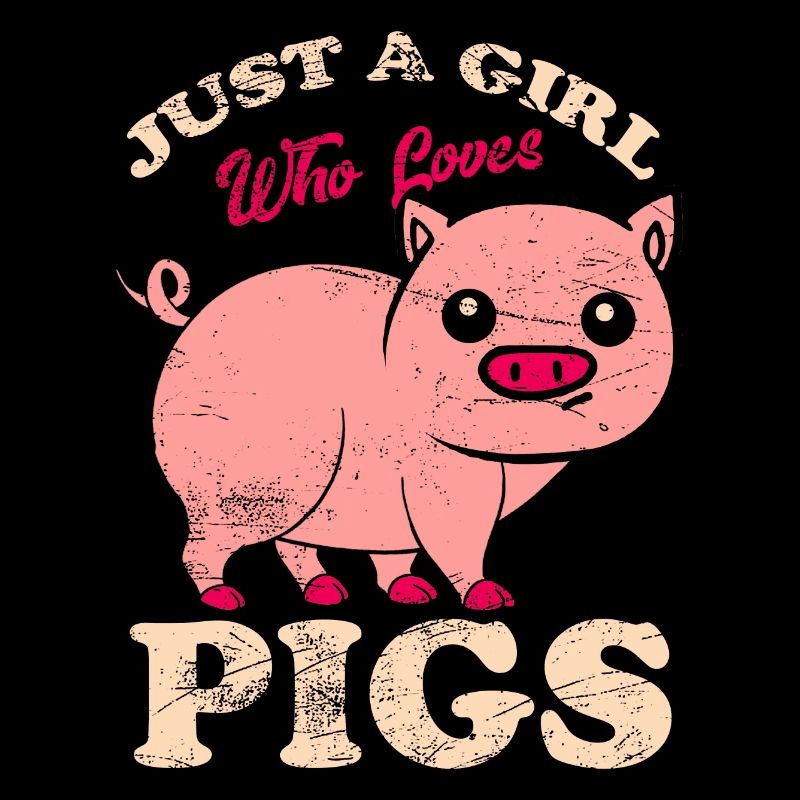 Nur Ein Mädchen das Schweine Liebt