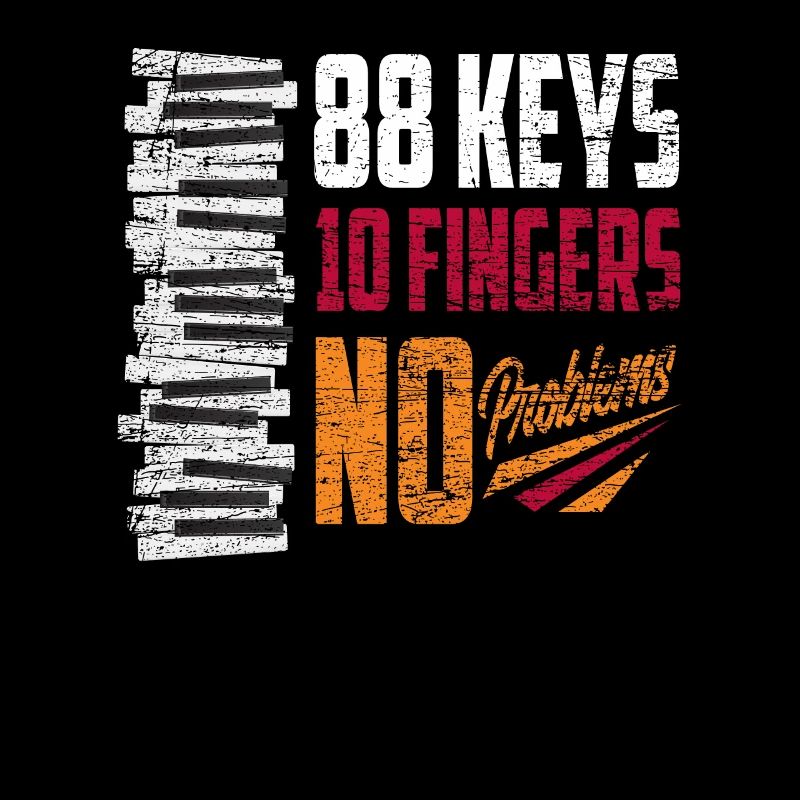88 Touches 10 Doigts Pas de problèmes Piano