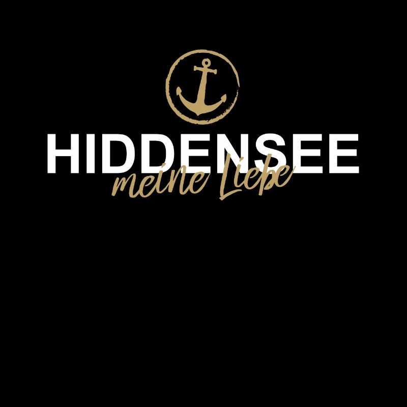 Hiddensee mon amour île vacances Baltique Décoration