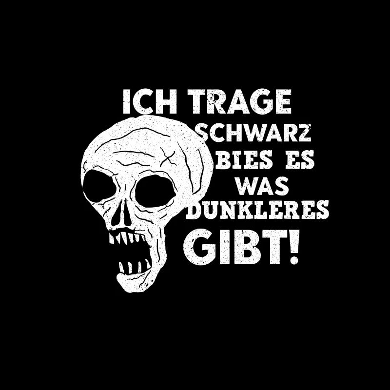 Schwarze Kleidung Gothik Emo Rock