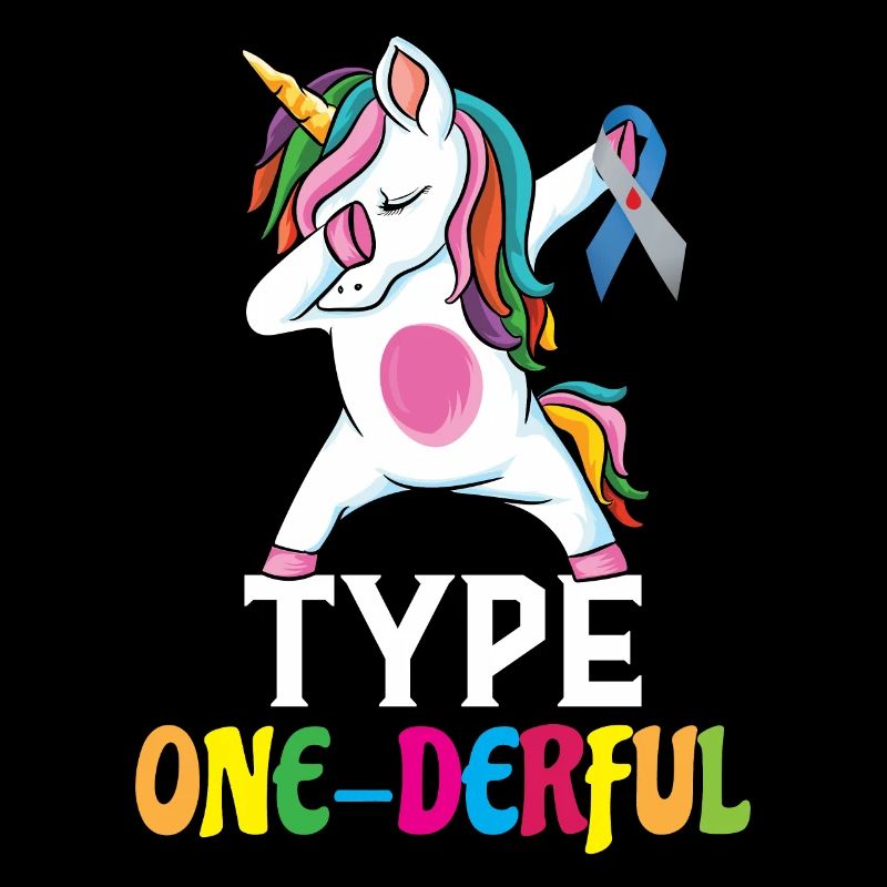 Type One Derful Licorne Type 1 Diabète DT1