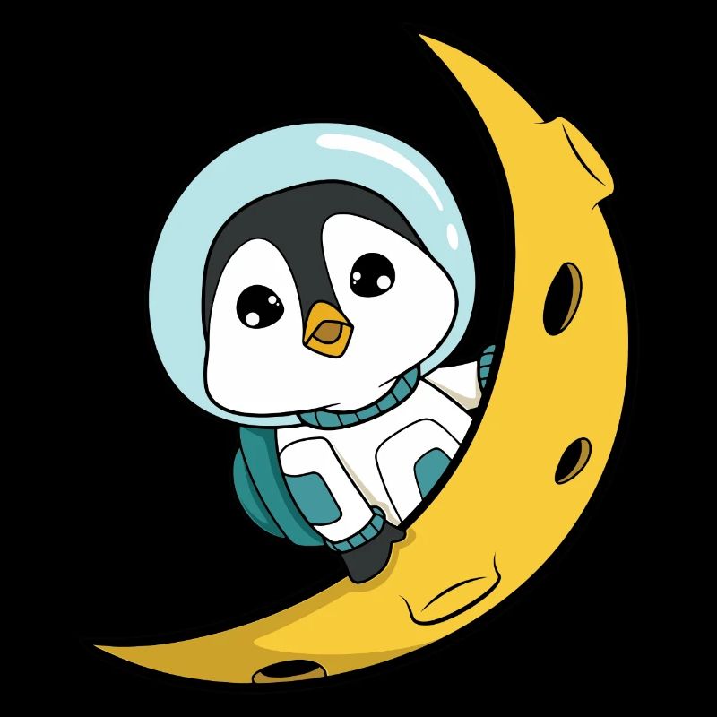 Lune pingouin