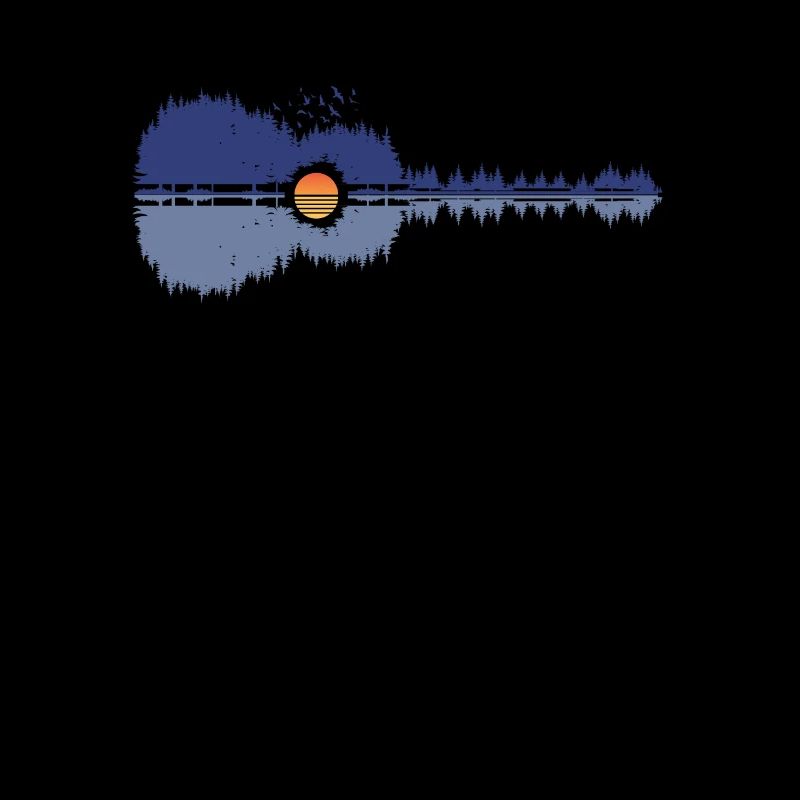Guitar Lake Reflections | Guitar