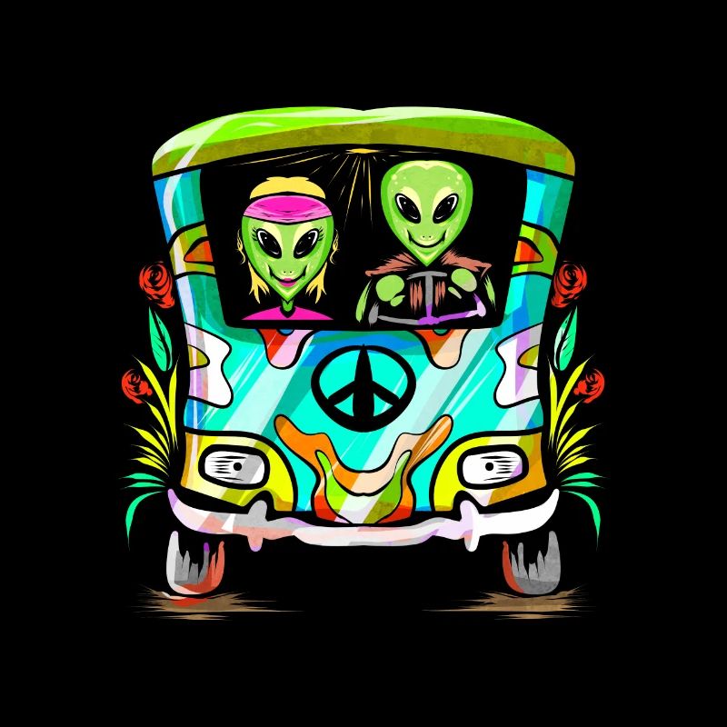 Champignon de l’espace - Hippie Alien