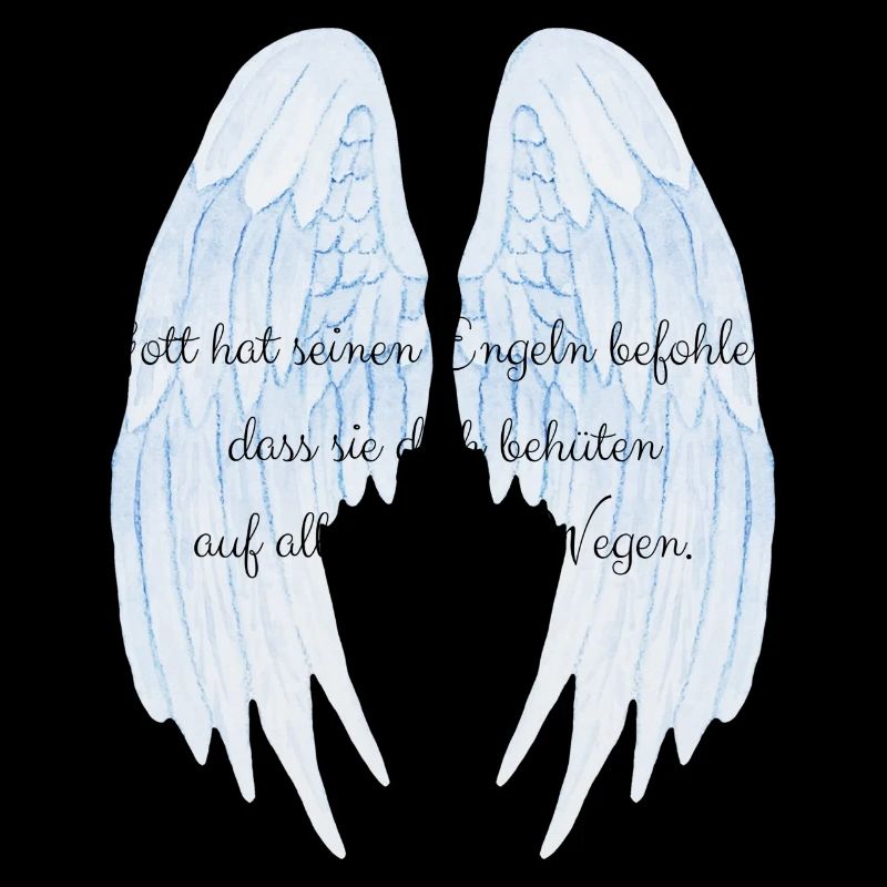 God Has Commanded His Angels Saying Guardian Angel