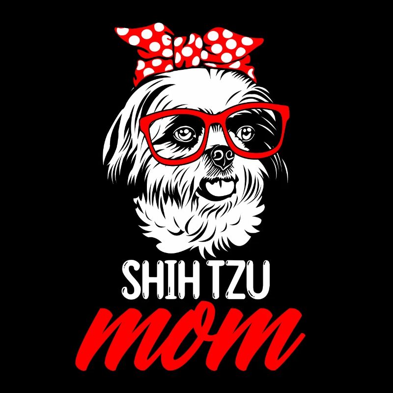 Shih tzu mom shitzu terrier