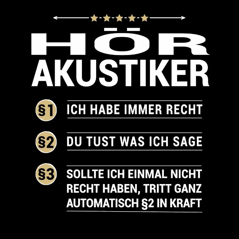 Hörakustiker Beruf meine eigenen Paragraphen
