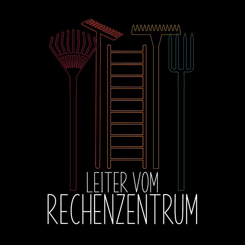 Leiter Rechenzentrum Gartengeräte Leiter Gärtner