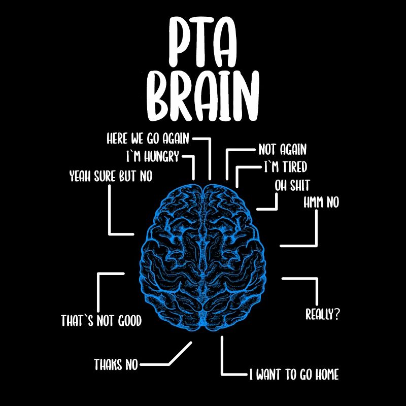 Physical Therapy Assistant Brain PTA Appreciation