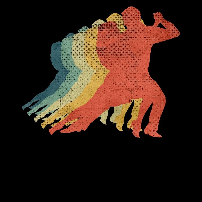 Tango Dance Retro Vintage Farbe