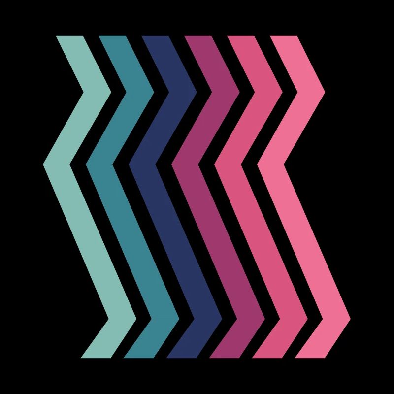 Geometrische Muster Retro Arcs Geometric Pattern