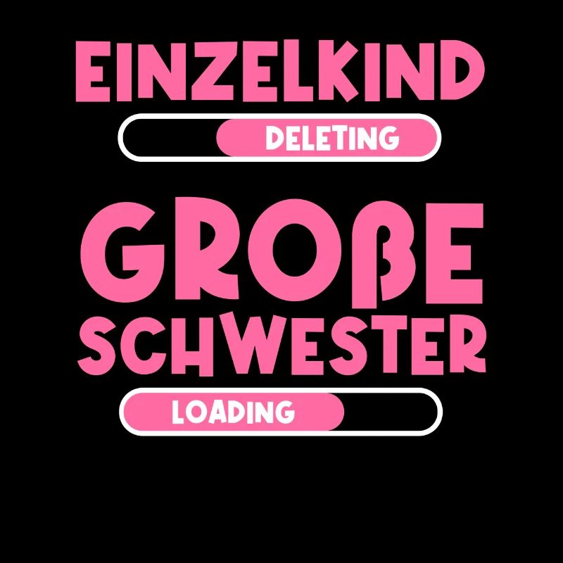 Große Schwester loading Babyparty Schwangerschaft