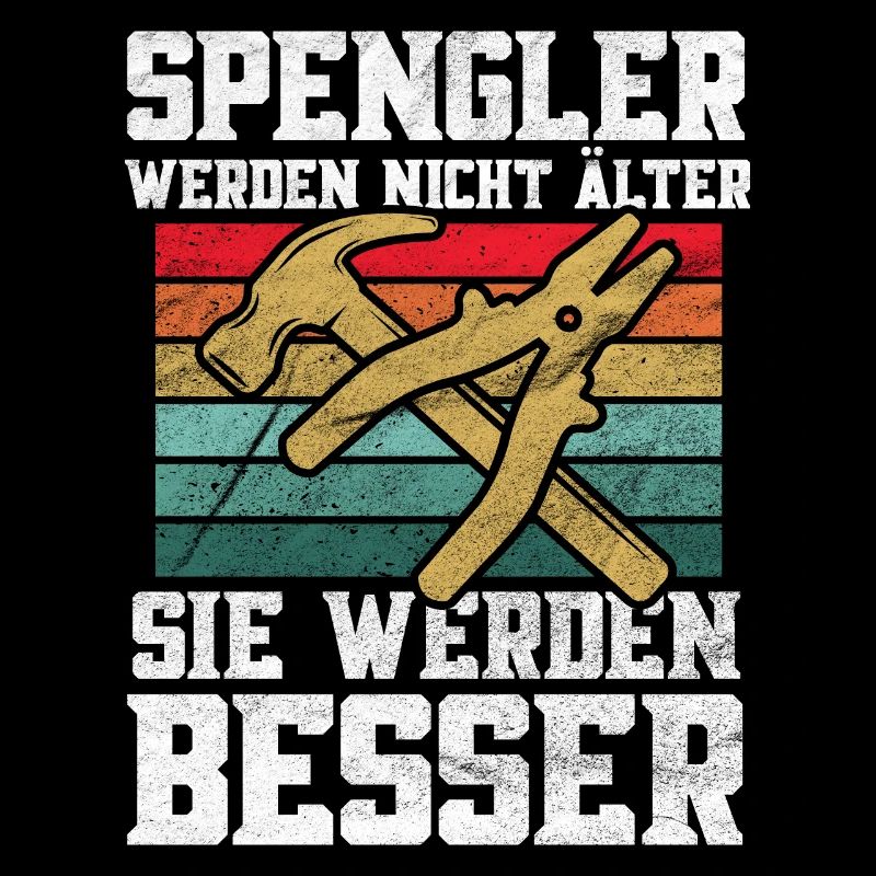 Klempner Spengler werden besser Retro