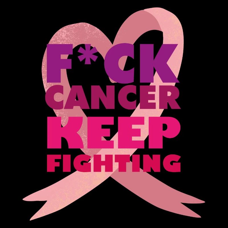 le cancer continue de lutter contre le cancer boucle rose