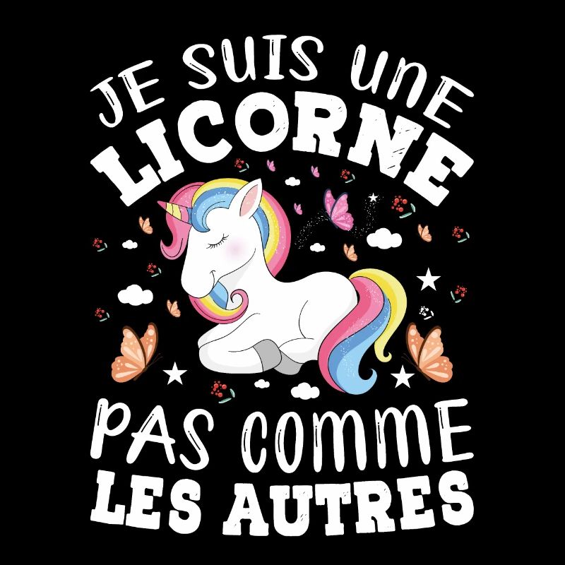 Je Suis Une Licorne Pas Comme Les Autres