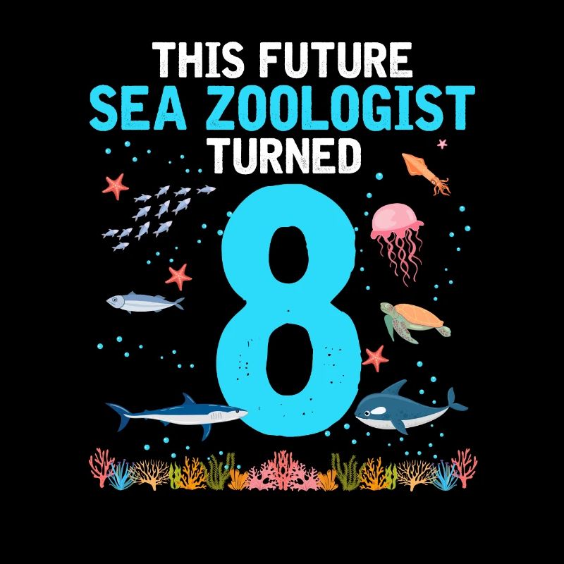 Future zooologist birthday 8 Eight years