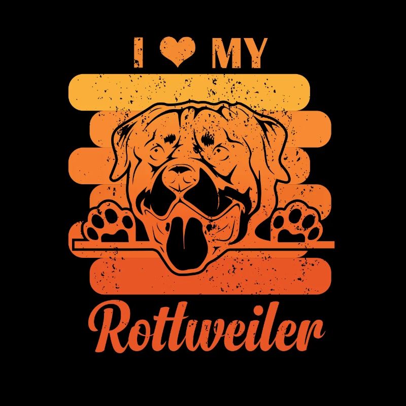 J’adore mon rottweiler