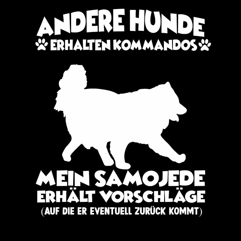 Witziges Obedience Samojede Hundetraining Hunde