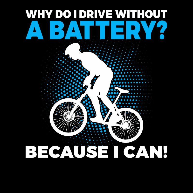 Why do I drive without a battery Anti E-Bike