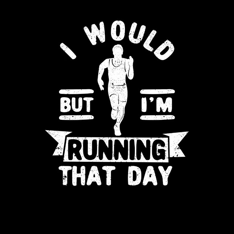 Funny jogging lover runner I would yes