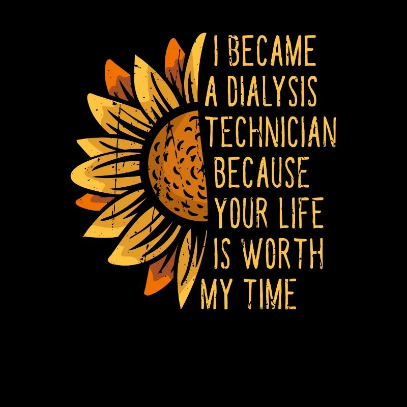 I became a dialysis technician because - Blood
