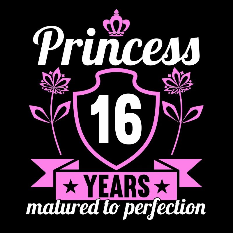 Fille de 16 ans 16 bday Princesse 16 anniversaire