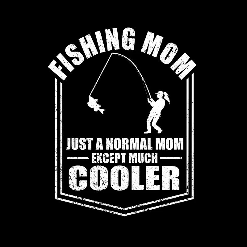 Pêcher Mère Pêcheur Comme Une Mère Normale Pêche