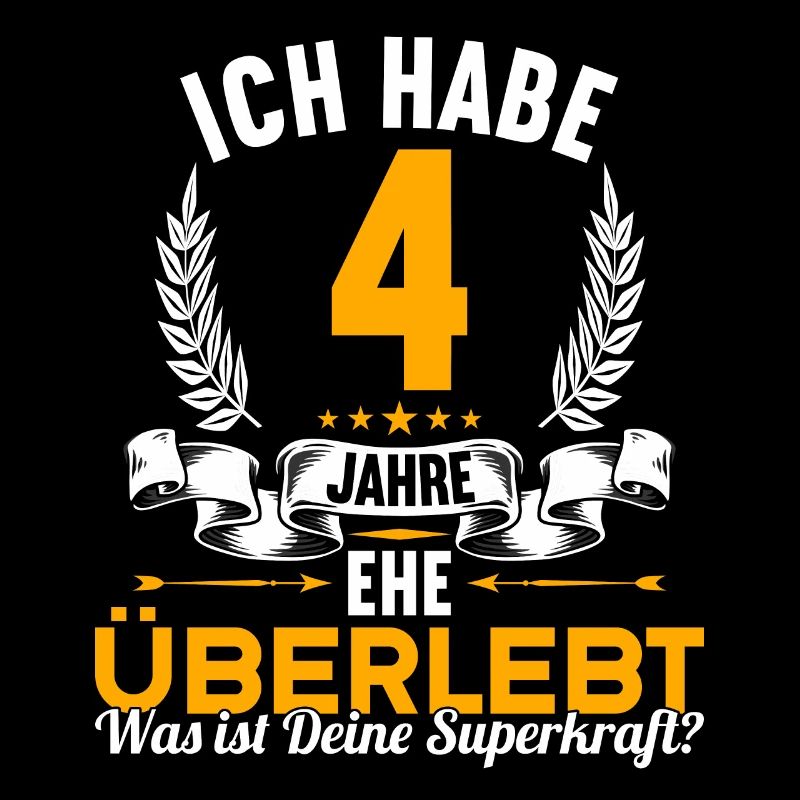Ich habe 4 Jahre Ehe überlebt 4.Hochzeitstag