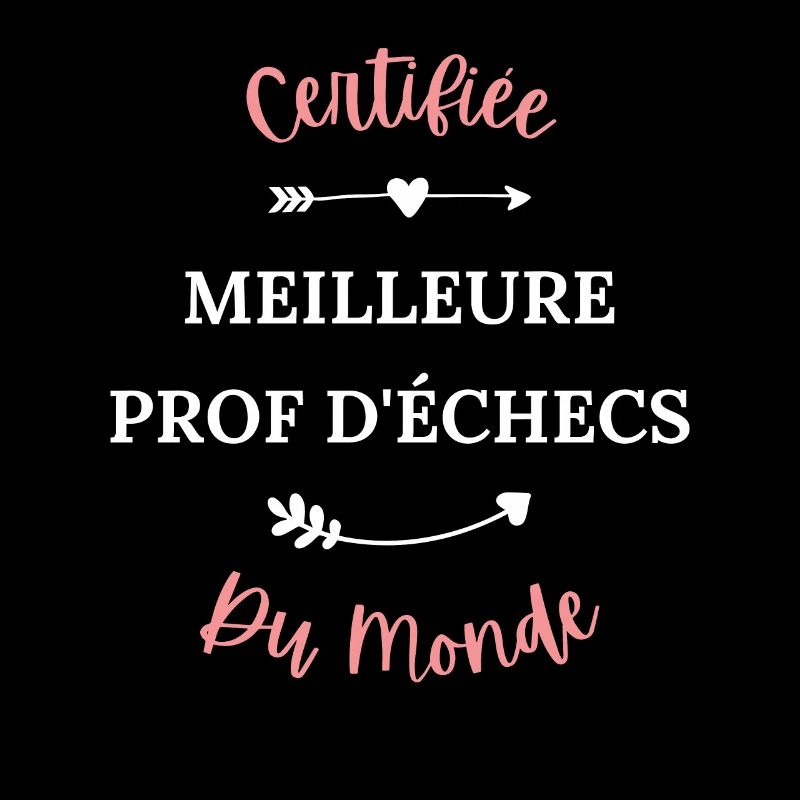 Certifiée meilleure prof d'échecs du monde