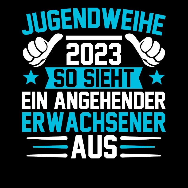 Jugendweihe 2023 ein angehender Erwachsener