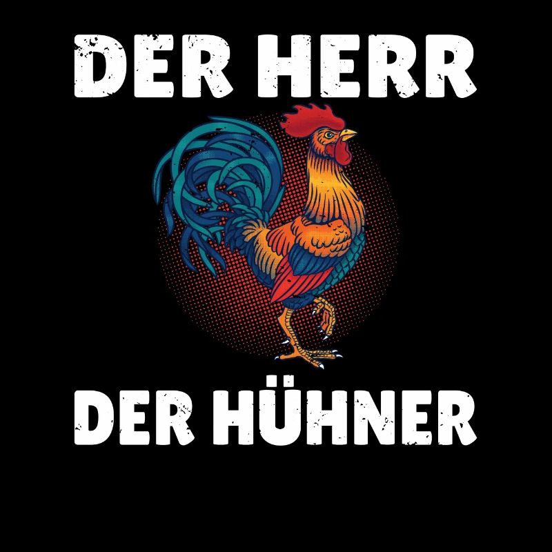 Der Herr der Hühner Hühnerwirt Landwirtschaft Outf