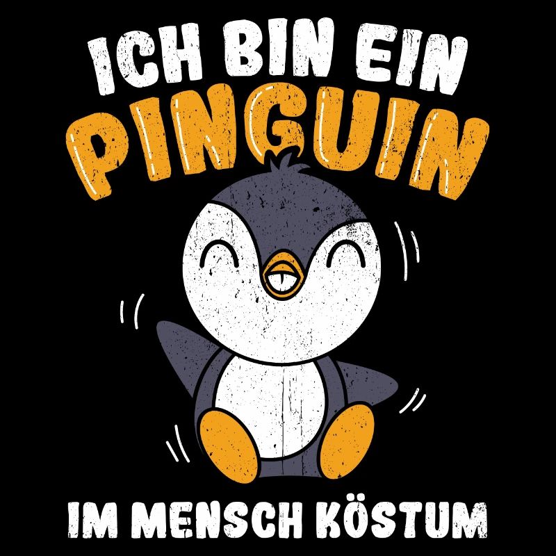 Pinguin Kostüm Penguin Kinder Erwachsenen Geschenk