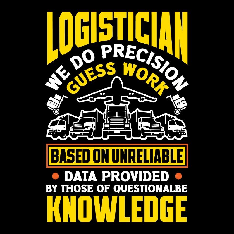 Logisticien logistique Nous faisons un travail de devinettes de précision