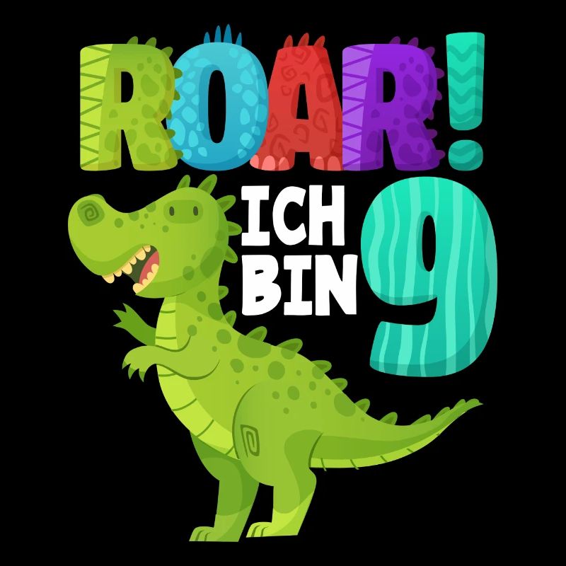 Ich Bin 9 Dinosaurier 9. Geburtstag Jungs Geschenk