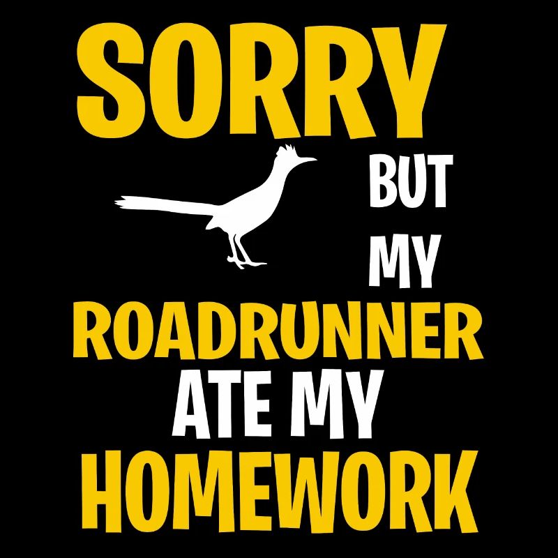 Drôle d’idée de roadrunner présente