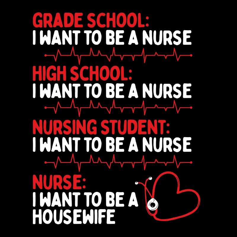 Nurse Nursing School Graduation Funny RN CNA