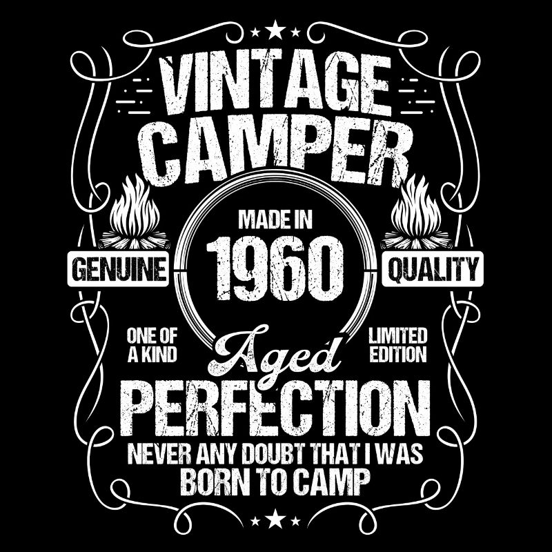 1960 Camper Mountains Scout Scouting Camping 1960