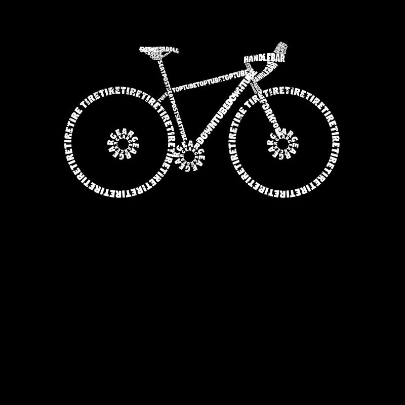 Anatomie du vélo de route Pièces de cyclisme Drôle