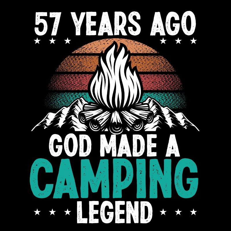 57 ans Camping Legend Scout 57Mer de naissance