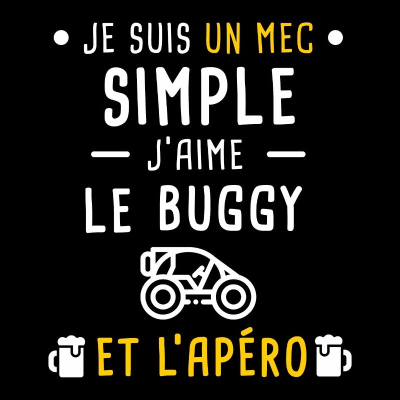 buggy et apéro mec simple
