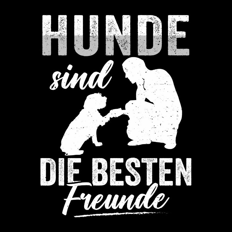 Hunde sind die besten Freunde Hundebesitzer