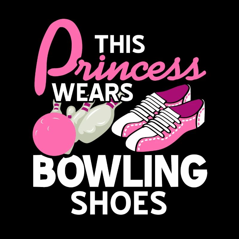 Cette princesse porte des chaussures de bowling thé génial