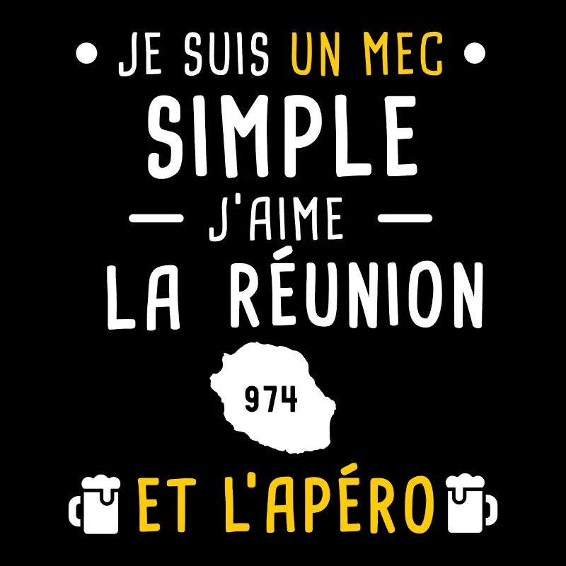 réunion 974 apéro mec simple