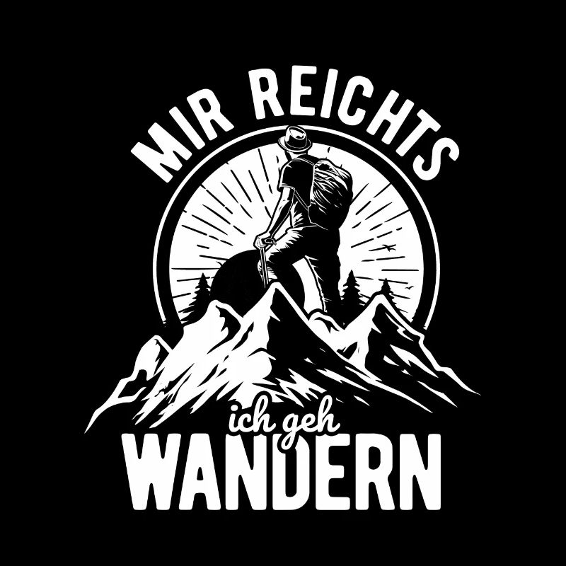 Bergsteigen Wandern Geschenkidee Wanderer Outdoor